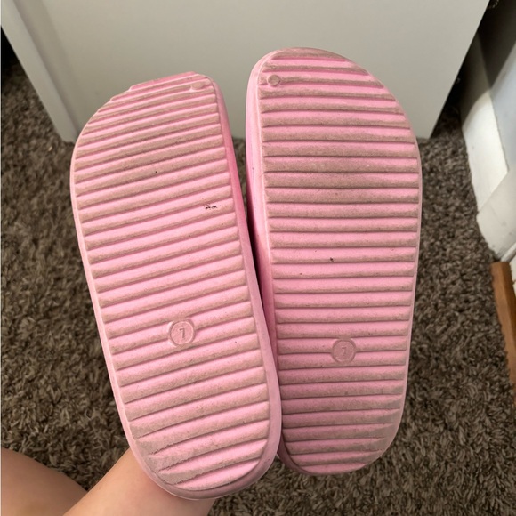 Pink Slide Sandals - Picture 2 of 3